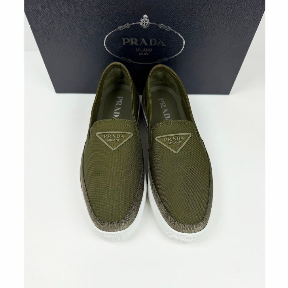 Size 6UK/7US - Prada Re-Nylon Slip On Sneakers NEW - Picture 3 of 11